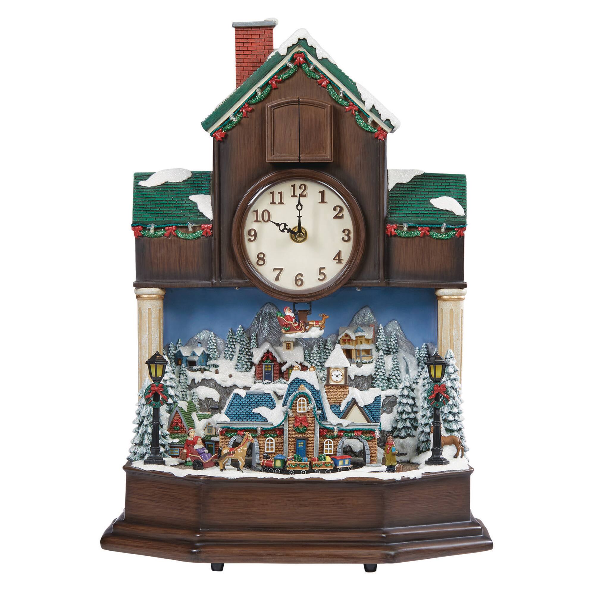 Moments in Time 16.8" Animated Cuckoo Clock Décor